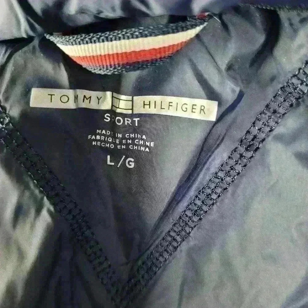 Tommy Hilfiger Sport Womens Puffer Jacket Sz L - Picture 11 of 12